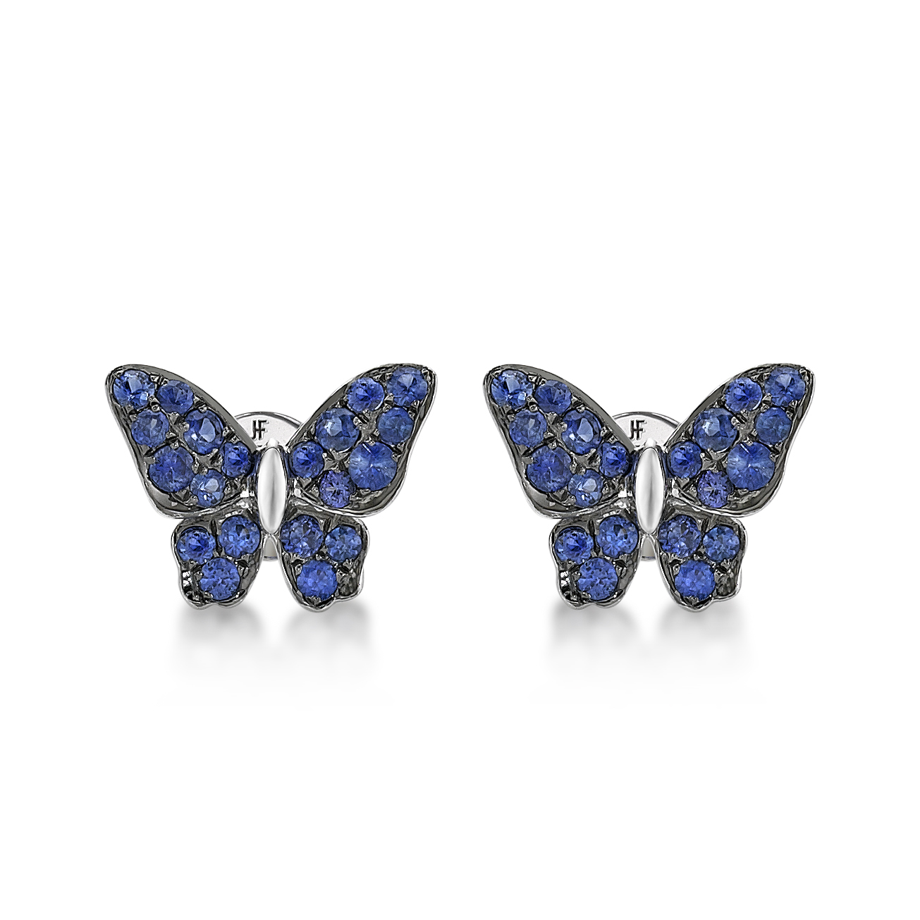 Indigo Fairy - Blue Sapphire Earrings - Jessica Fong
